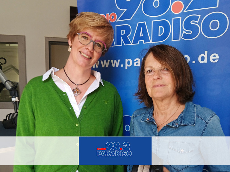 Julia Nogli (rechts) mit Kathleen Fischer