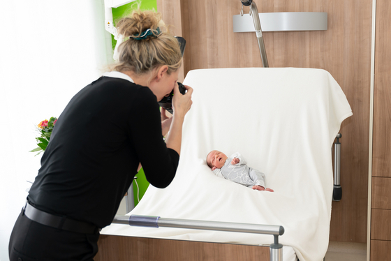 Babyfotografin im Einsatz - Geburtshilfe - Immanuel Klinik Rüdersdorf