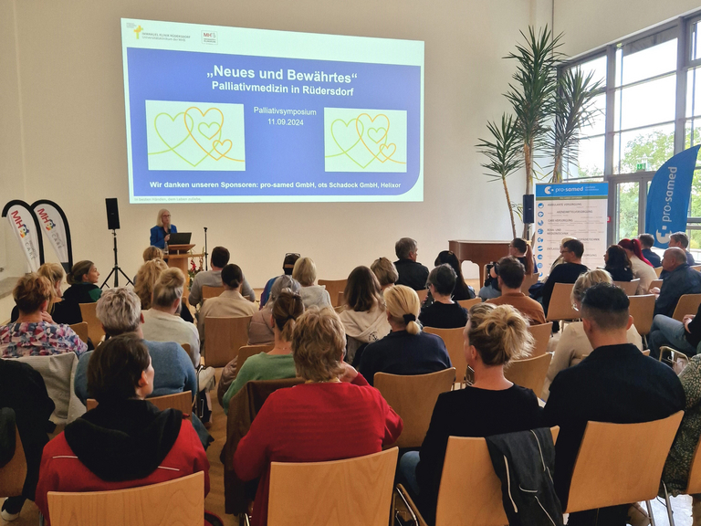 Immanuel Klinik Rüdersdorf - Nachricht - Neues und Bewährtes aus der Palliativmedizin in Rüdersdorf - Palliativsymposium