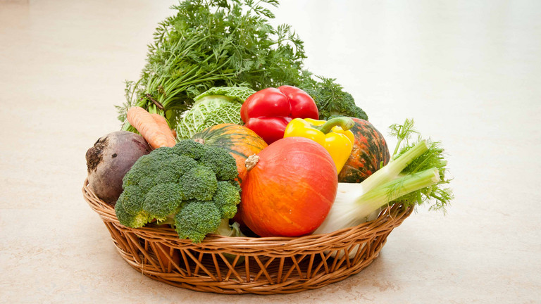 Gemüsekorb - Ernährungstherapie - Immanuel Klinik Rüdersdorf