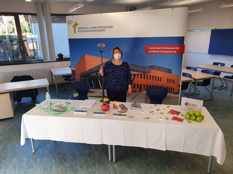 Immanuel Klinik Rüdersdorf - Nachricht - Berufsmesse in Rüdersdorf - Ausbildung - Weiterbildung