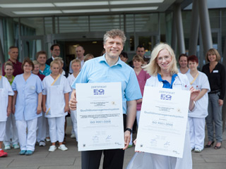 Immanuel Klinik Rüdersdorf- Darmkrebszentrum- Stahlhut-Oppermann-Zertifizierung